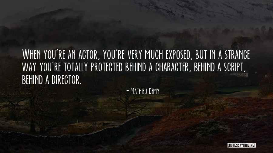 Script Quotes By Mathieu Demy Script Quotes By Mathieu Demy