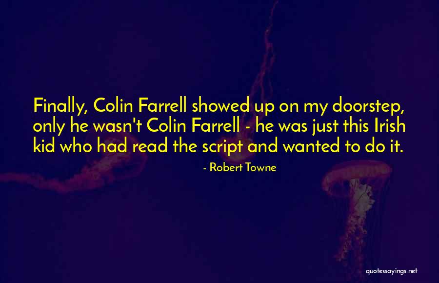 Script Quotes By Robert Towne