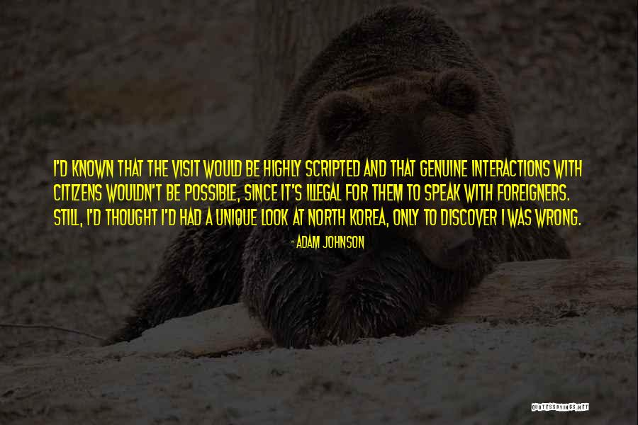 Scripted Quotes By Adam Johnson Scripted Quotes By Adam Johnson
