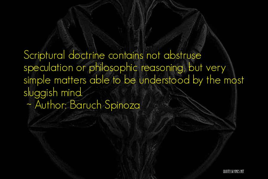 Scripture Love Quotes By Baruch Spinoza