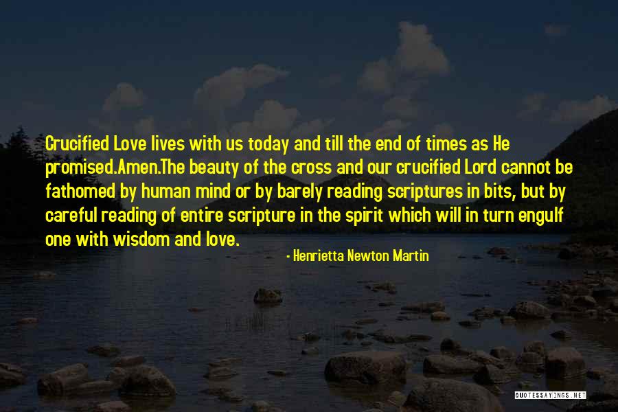 Scripture Love Quotes By Henrietta Newton Martin