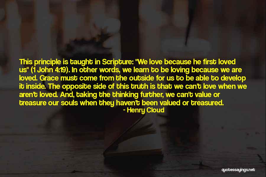 Scripture Love Quotes By Henry Cloud