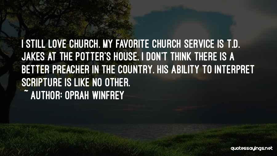 Scripture Love Quotes By Oprah Winfrey