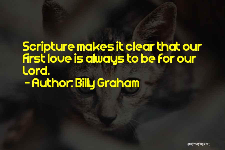 Scripture Quotes By Billy Graham