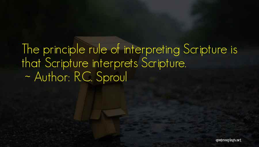 Scripture Quotes By R.C. Sproul