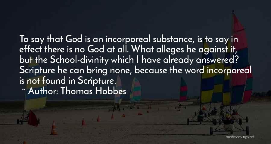 Scripture Quotes By Thomas Hobbes