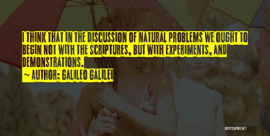 Scriptures Quotes By Galileo Galilei