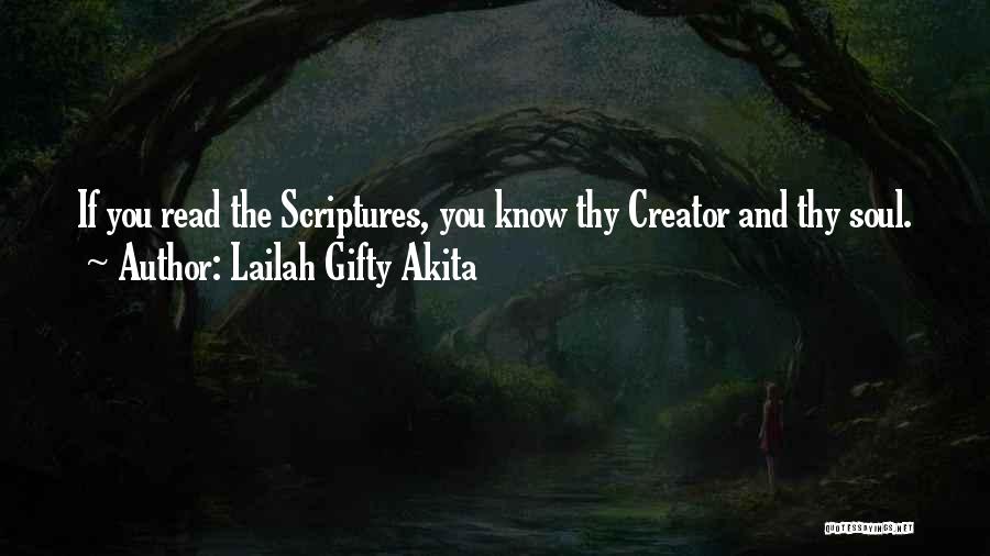 Scriptures Quotes By Lailah Gifty Akita