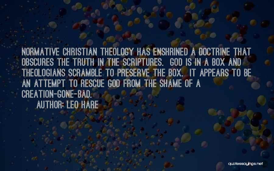 Scriptures Quotes By Leo Hare