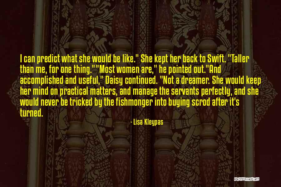 Scrod Vs Cod Quotes By Lisa Kleypas