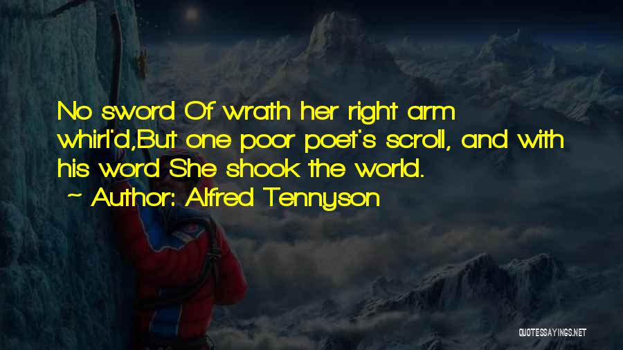 Scroll Quotes By Alfred Tennyson