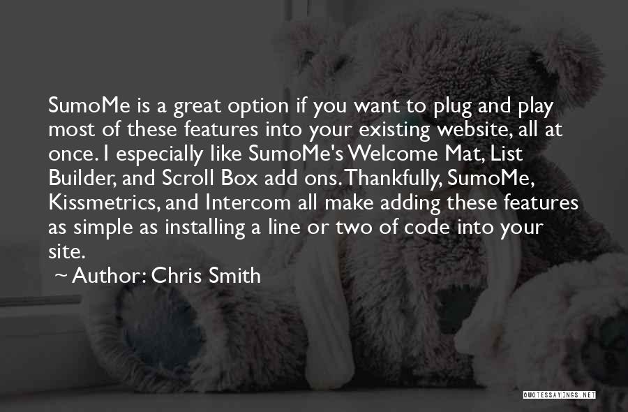 Scroll Quotes By Chris Smith