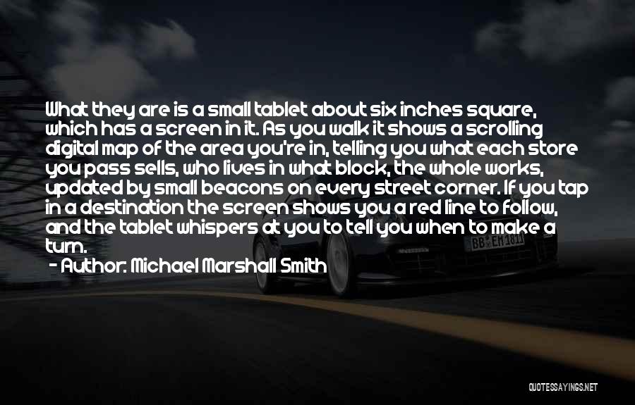 Scrolling Quotes By Michael Marshall Smith