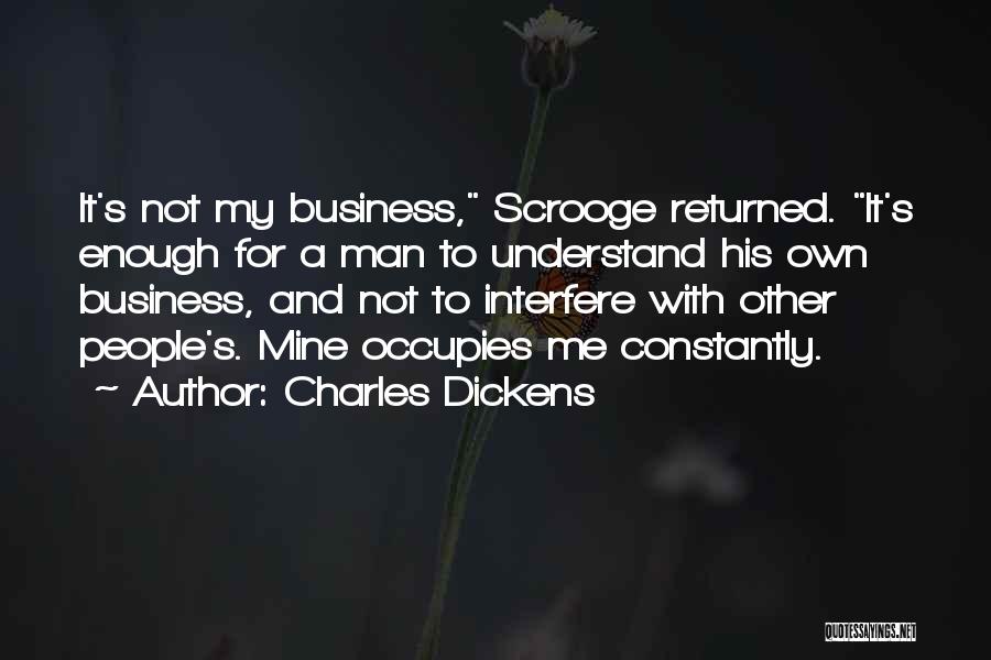 Scrooge Quotes By Charles Dickens
