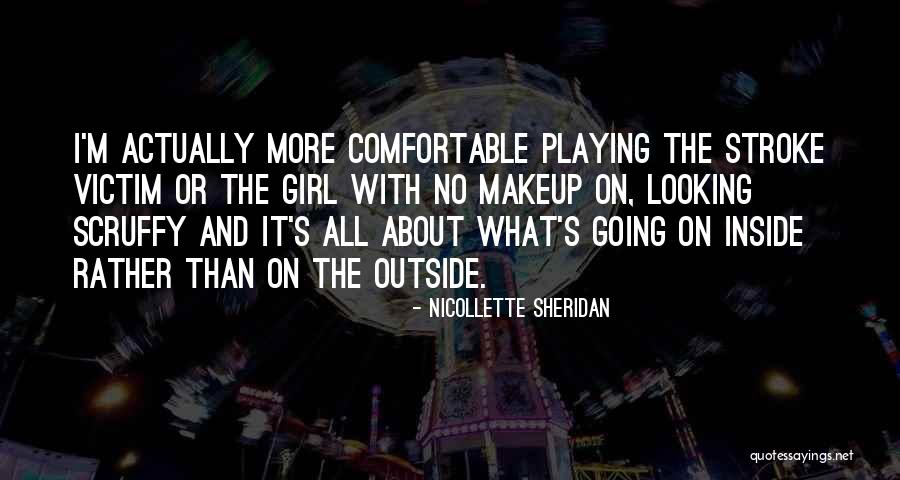 Scruffy Quotes By Nicollette Sheridan