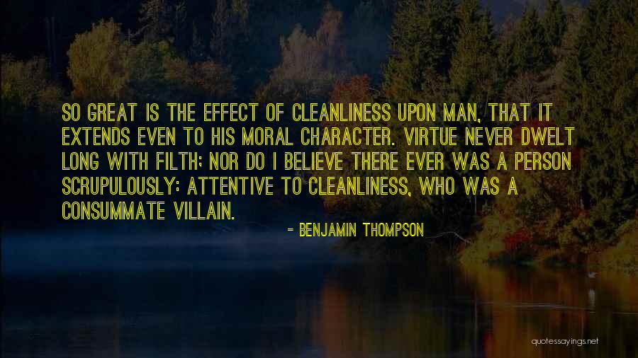 Scrupulously Quotes By Benjamin Thompson Scrupulously Quotes By Benjamin Thompson