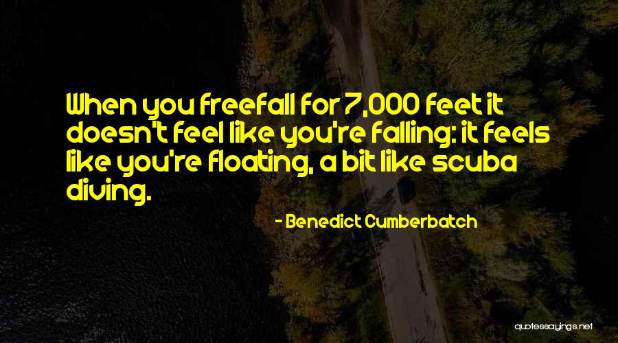 Scuba Diving Quotes By Benedict Cumberbatch