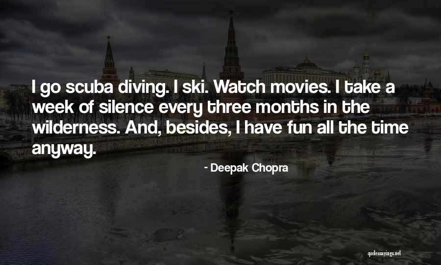 Scuba Diving Quotes By Deepak Chopra