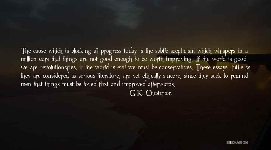 Sculark Quotes By G.K. Chesterton Sculark Quotes By G.K. Chesterton