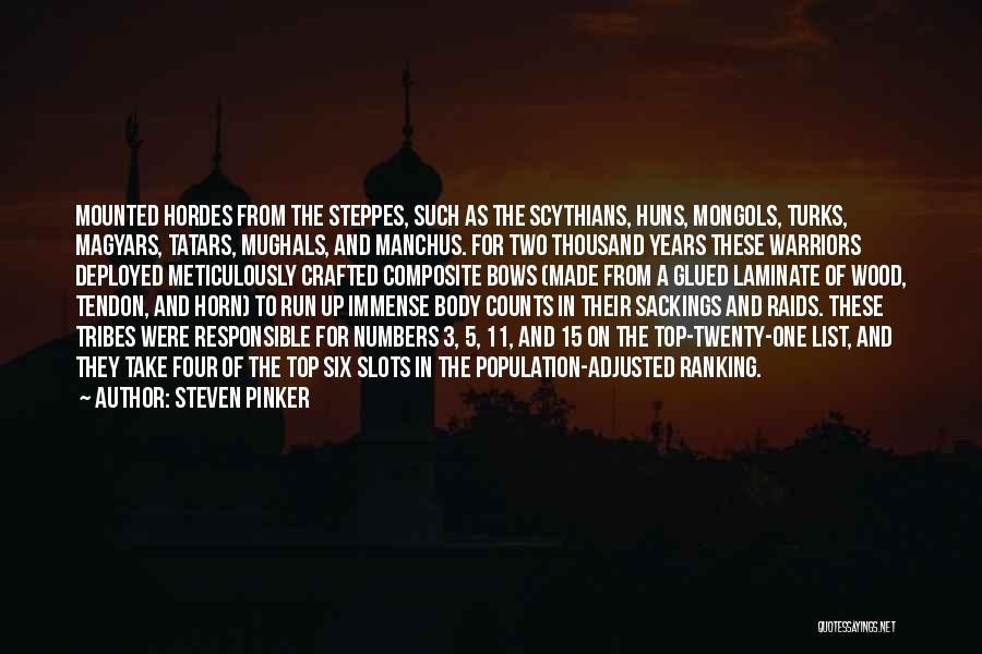 Scythians Quotes By Steven Pinker