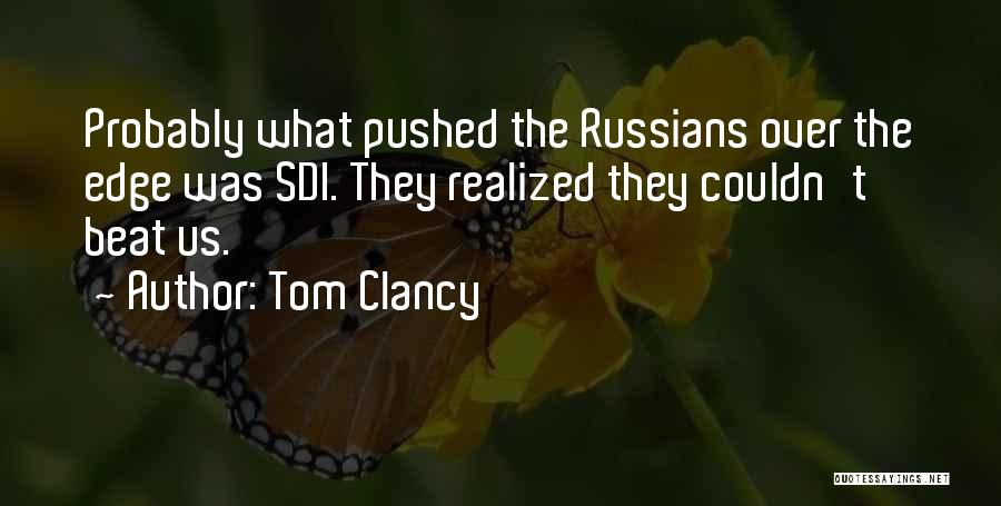 Sdi Quotes By Tom Clancy