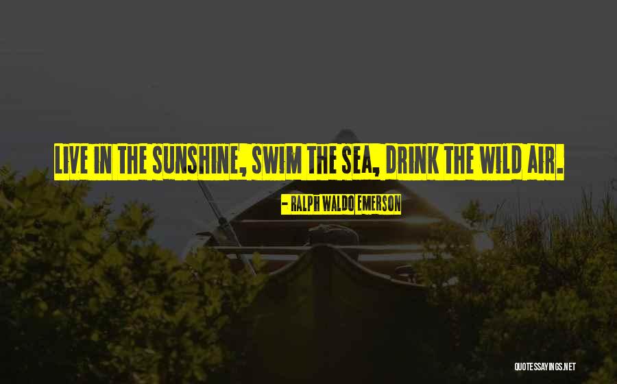 Sea Air Quotes By Ralph Waldo Emerson