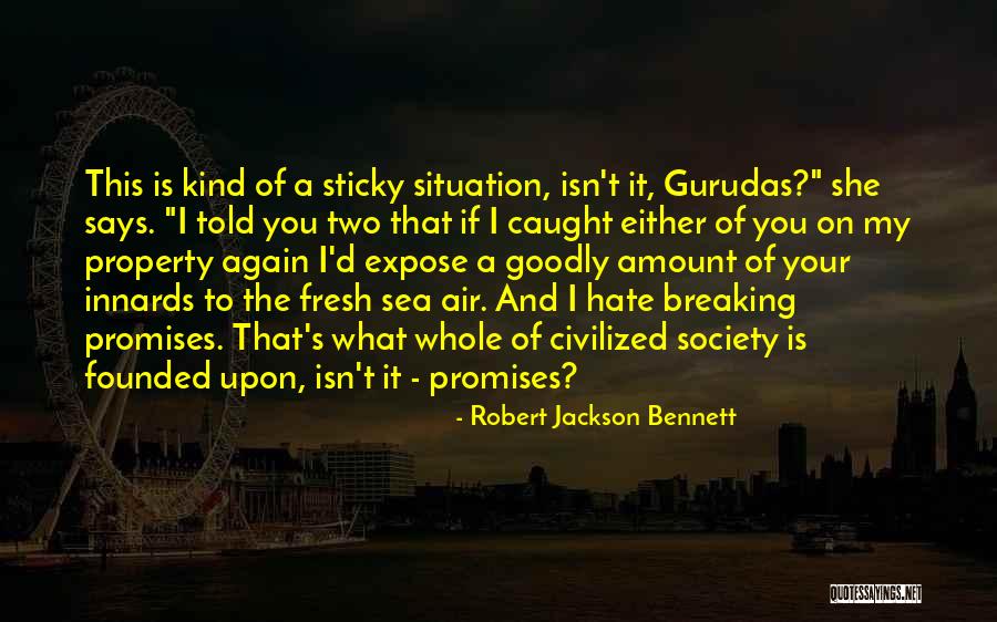 Sea Air Quotes By Robert Jackson Bennett Sea Air Quotes By Robert Jackson Bennett