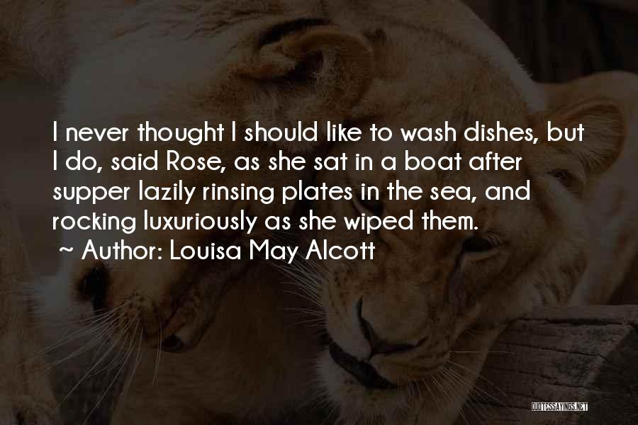 Sea And Boat Quotes By Louisa May Alcott