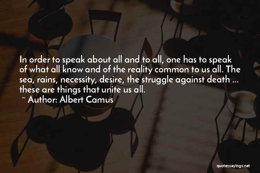 Sea And Death Quotes By Albert Camus