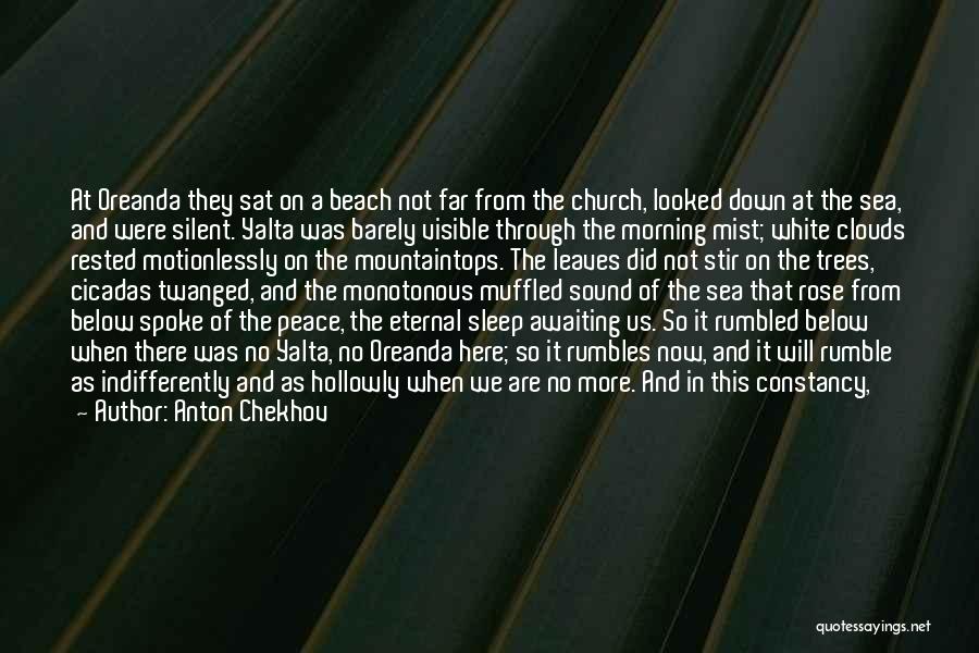 Sea And Death Quotes By Anton Chekhov