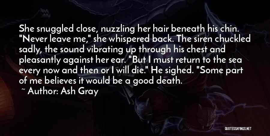 Sea And Death Quotes By Ash Gray