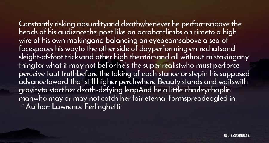 Sea And Death Quotes By Lawrence Ferlinghetti