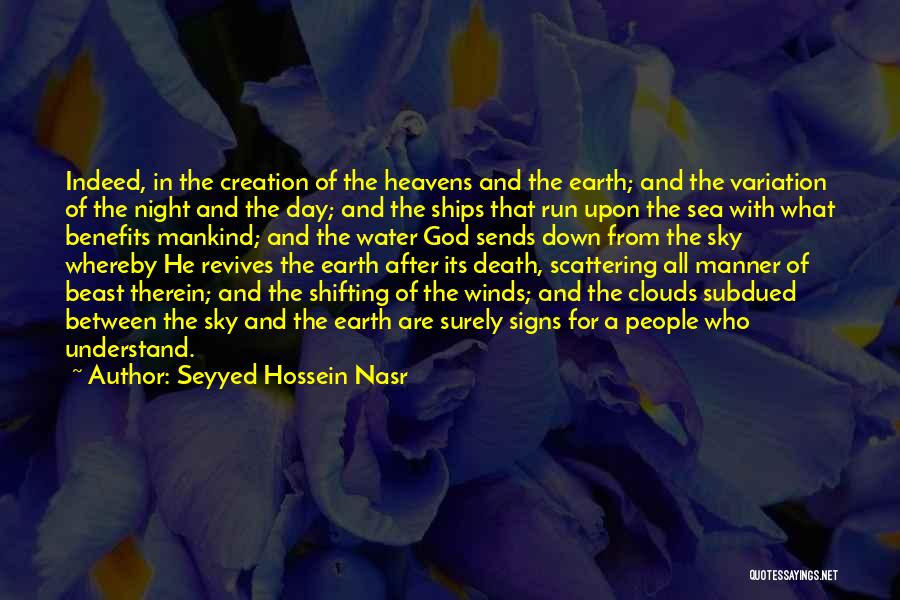 Sea And Death Quotes By Seyyed Hossein Nasr