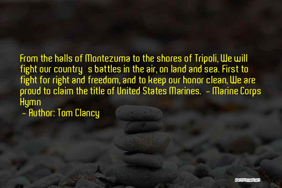 Sea And Land Quotes By Tom Clancy