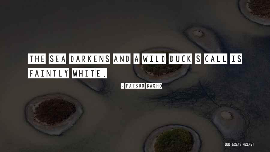 Sea And Nature Quotes By Matsuo Basho