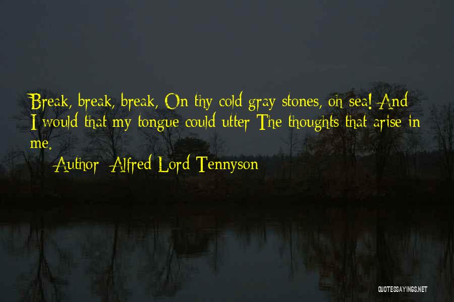 Sea And Ocean Quotes By Alfred Lord Tennyson