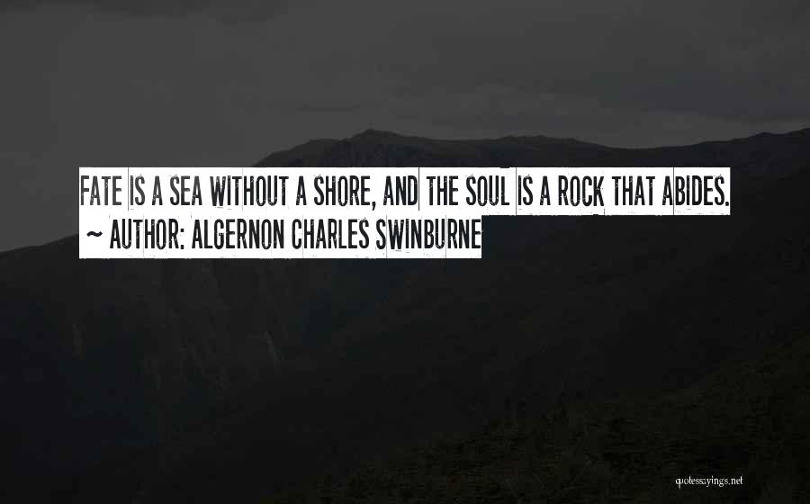 Sea And Quotes By Algernon Charles Swinburne