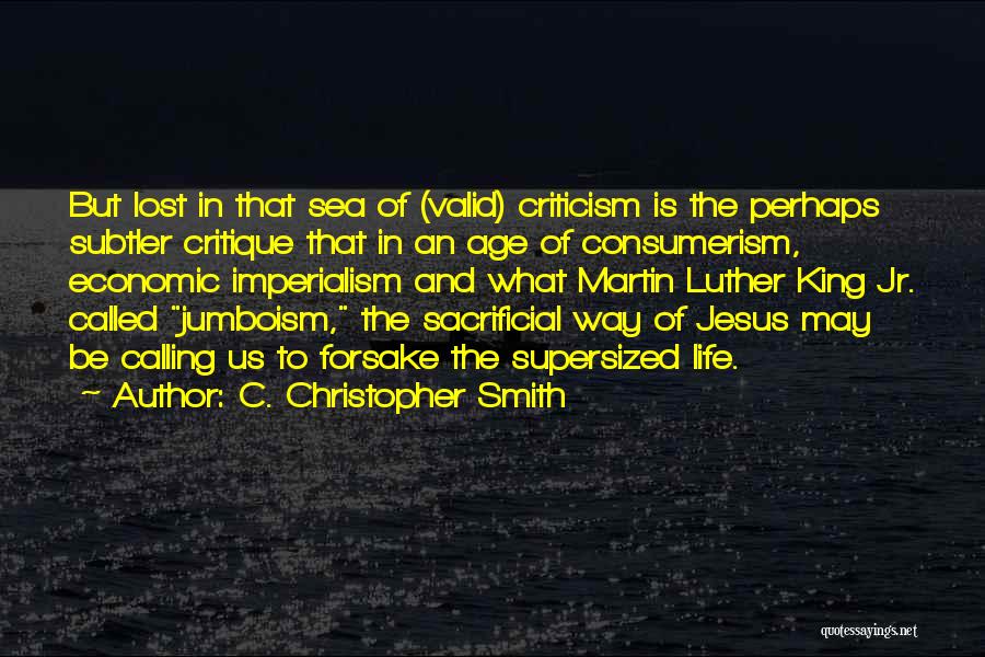 Sea And Quotes By C. Christopher Smith