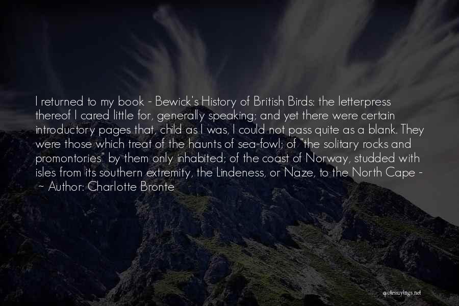 Sea And Rocks Quotes By Charlotte Bronte