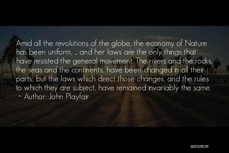 Sea And Rocks Quotes By John Playfair