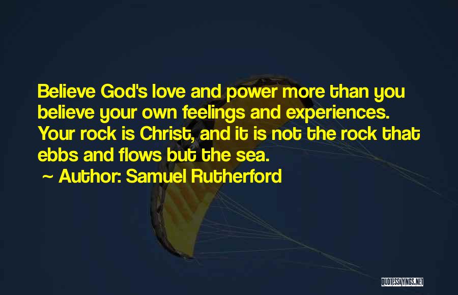 Sea And Rocks Quotes By Samuel Rutherford