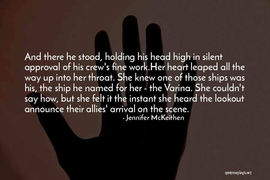 Sea And Ship Quotes By Jennifer McKeithen Sea And Ship Quotes By Jennifer McKeithen