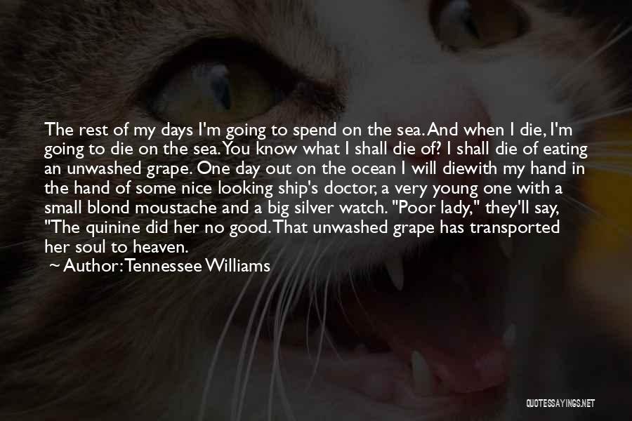 Sea And Ship Quotes By Tennessee Williams