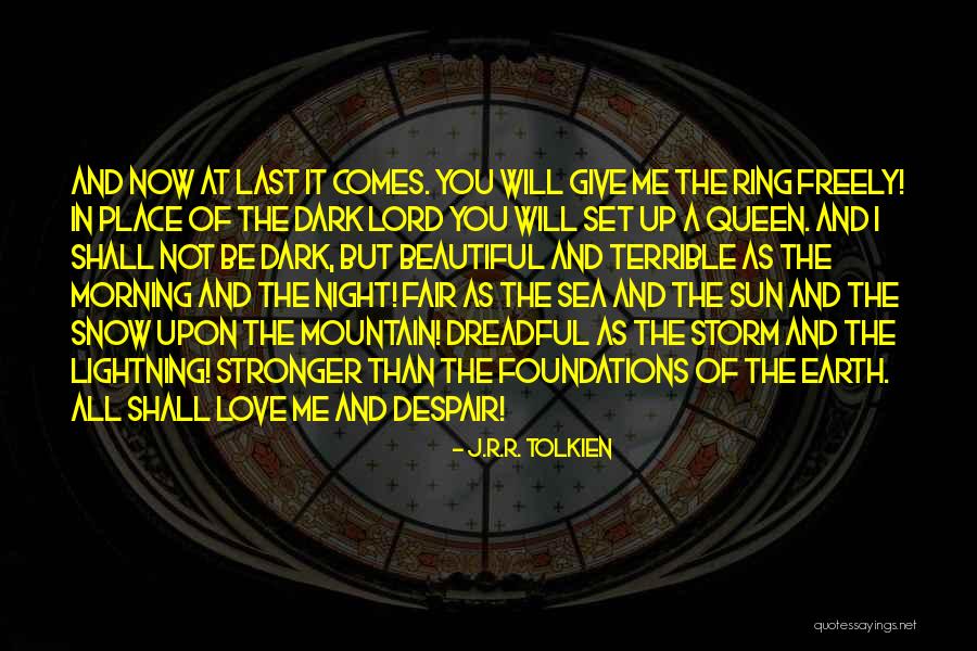 Sea And Storm Quotes By J.R.R. Tolkien Sea And Storm Quotes By J.R.R. Tolkien