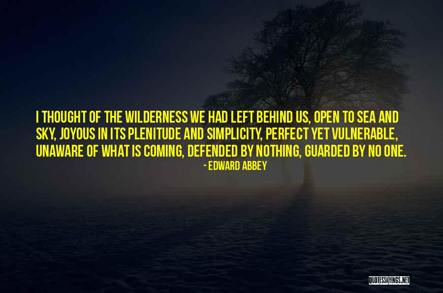Sea And The Sky Quotes By Edward Abbey Sea And The Sky Quotes By Edward Abbey