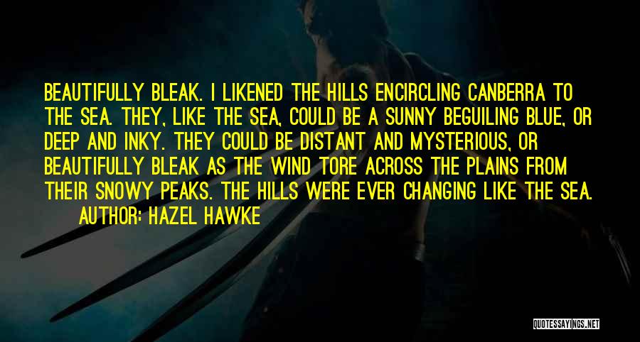 Sea Blue Quotes By Hazel Hawke