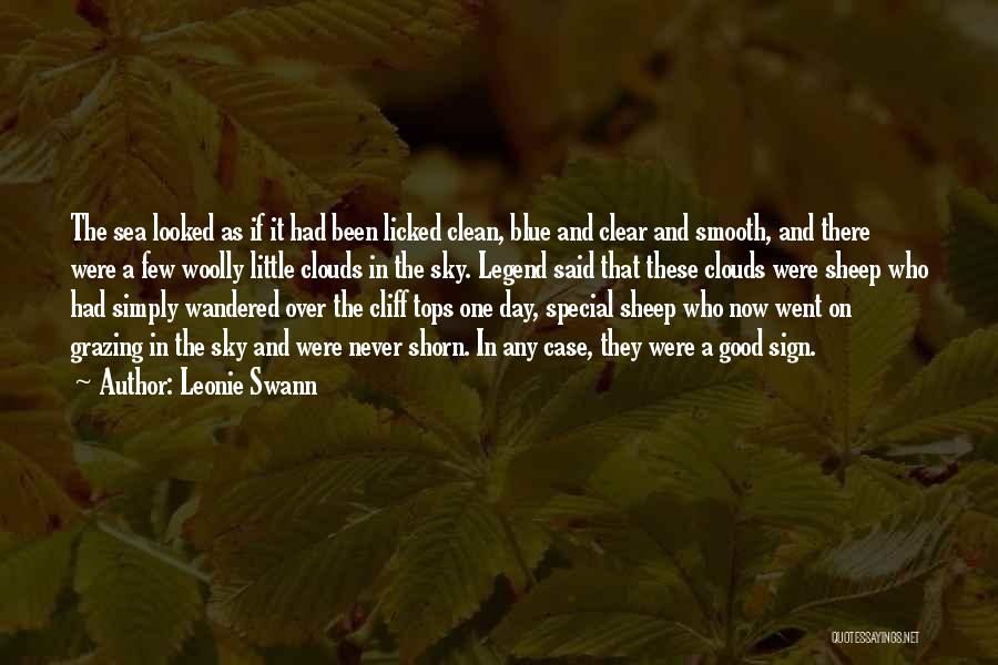 Sea Blue Quotes By Leonie Swann