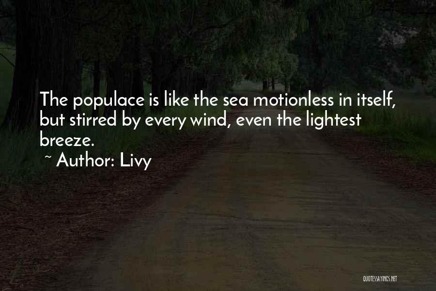Sea Breeze Quotes By Livy
