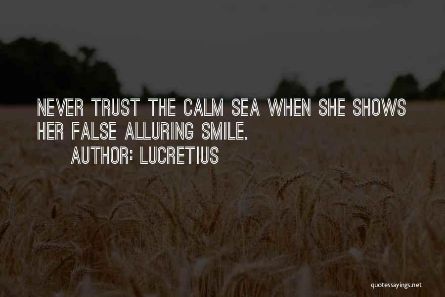 Sea Calm Quotes By Lucretius