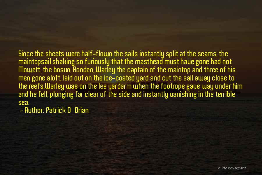 Sea Captain Quotes By Patrick O'Brian